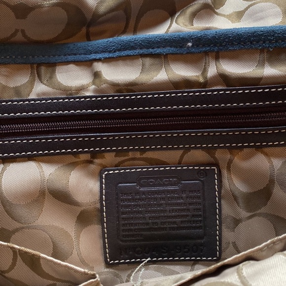 authentic coach suede bag - Picture 3 of 6